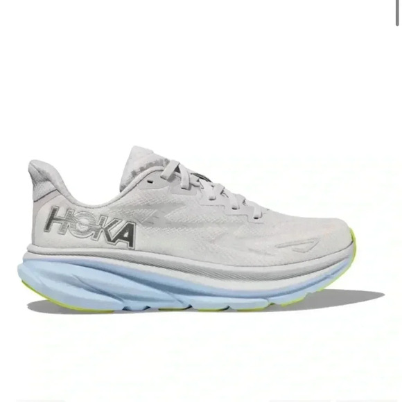 HOKA. CLIFTON 9 NIMBUS CLOUD/ ICE SIZE 6.5B - Picture 1 of 8